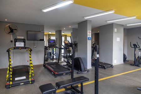 Apartamento para alugar com 25m², 1 quarto e sem vagaÁrea comum - Academia
