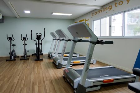 Apartamento para alugar com 62m², 2 quartos e 1 vaga Apartamento para alugar com 62m², 2 quartos e 1 vagaAcademia