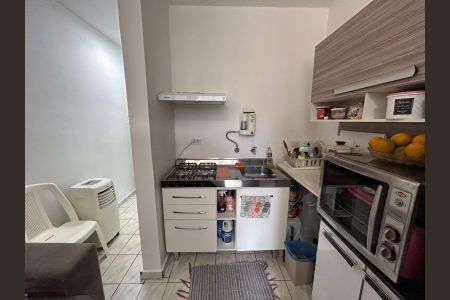Studio à venda com 36m², 1 quarto e sem vagaCozinha