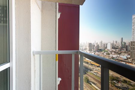 Varanda da sala de apartamento para alugar com 2 quartos, 45m² em Tatuapé, São Paulo