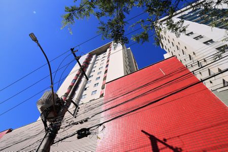 Fachada de kitnet/studio para alugar com 1 quarto, 26m² em Santo Agostinho, Belo Horizonte