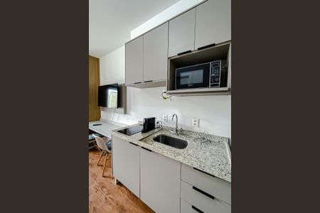 Studio para alugar com 24m², 1 quarto e sem vagaCozinha