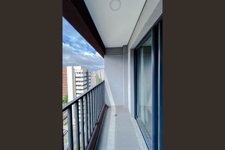 Studio para alugar com 24m², 1 quarto e sem vagaVaranda