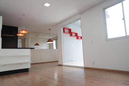 Sala/Cozinha de apartamento à venda com 3 quartos, 66m² em Vila Augusta, Guarulhos