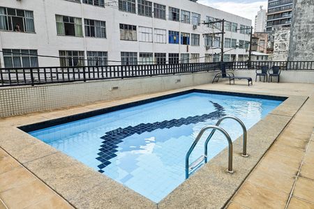 Área comum - Piscina de apartamento para alugar com 1 quarto, 50m² em Barra, Salvador