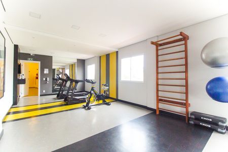 Apartamento para alugar com 45m², 2 quartos e 1 vaga Apartamento para alugar com 45m², 2 quartos e 1 vagaÁrea comum - Academia