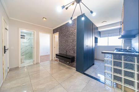 Sala de apartamento para alugar com 2 quartos, 38m² em Jardim Vila Rica, Santo André