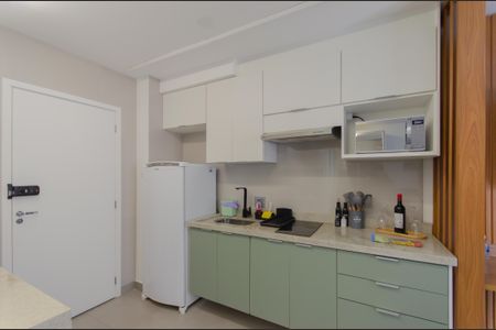 Studio para alugar com 29m², 1 quarto e sem vaga Studio para alugar com 29m², 1 quarto e sem vagaCozinha e Área de Serviço