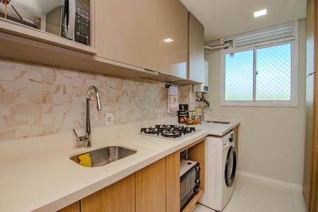 Apartamento à venda com 48m², 2 quartos e 1 vagaCozinha e Área de Serviço