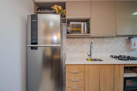 Apartamento à venda com 48m², 2 quartos e 1 vagaCozinha e Área de Serviço