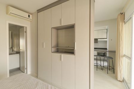 Studio para alugar com 48m², 1 quarto e 1 vaga Studio para alugar com 48m², 1 quarto e 1 vagaQuarto