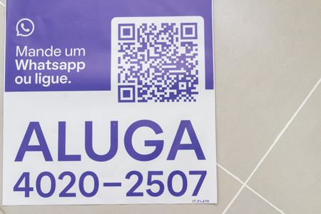 Apartamento para alugar com 42m², 2 quartos e 1 vagaPlaca instalada em 02/04/2026 com o código ITDJ-478