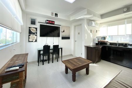 Apartamento à venda com 41m², 1 quarto e 2 vagasSala