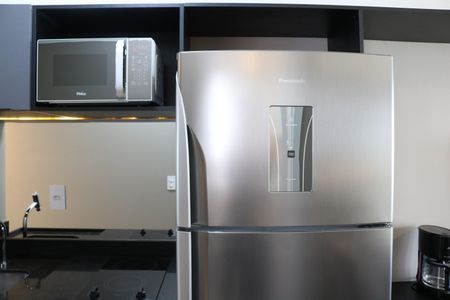 Cozinha de kitnet/studio para alugar com 1 quarto, 29m² em Perdizes, São Paulo