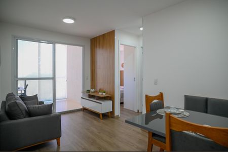 Sala de apartamento para alugar com 1 quarto, 45m² em Vila Dom Pedro I, São Paulo