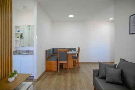 Sala de apartamento para alugar com 1 quarto, 45m² em Vila Dom Pedro I, São Paulo