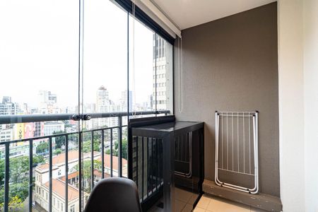 Sacada de kitnet/studio para alugar com 1 quarto, 24m² em Consolação, São Paulo