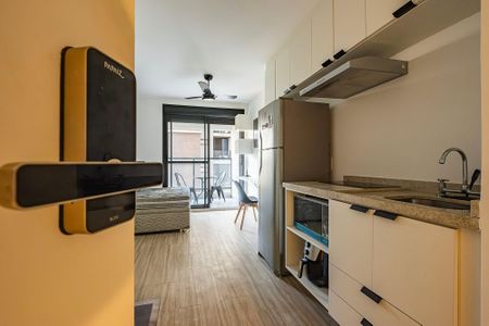 Studio de kitnet/studio para alugar com 1 quarto, 26m² em Pinheiros, São Paulo
