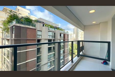 Varanda de apartamento para alugar com 1 quarto, 50m² em Pinheiros, São Paulo