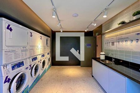 Studio para alugar com 25m², 0 quarto e sem vagaLavanderia