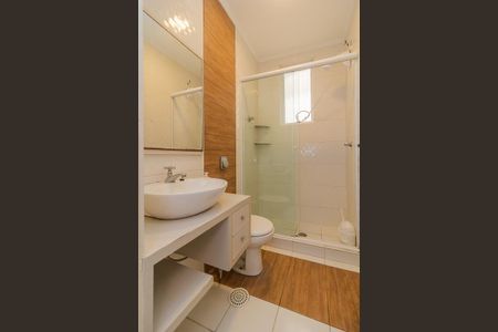 Banheiro Social de apartamento para alugar com 1 quarto, 45m² em Centro Histórico, Porto Alegre