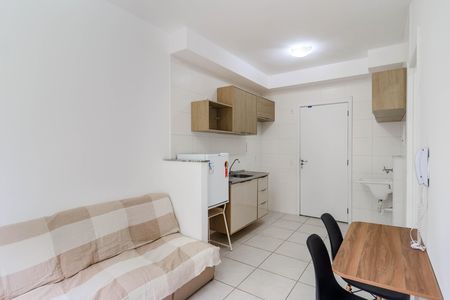 Apartamento à venda com 25m², 1 quarto e sem vaga Apartamento à venda com 25m², 1 quarto e sem vagaSala