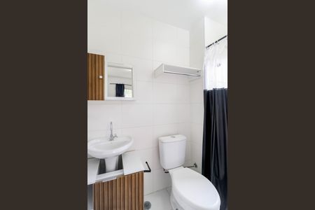 Apartamento à venda com 25m², 1 quarto e sem vaga Apartamento à venda com 25m², 1 quarto e sem vagaBanheiro da Suíte