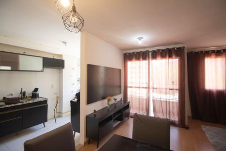 Sala de apartamento para alugar com 1 quarto, 52m² em Alcantara, São Gonçalo