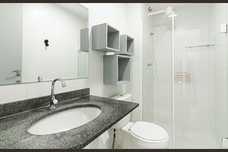 Apartamento para alugar com 35m², 1 quarto e sem vaga Apartamento para alugar com 35m², 1 quarto e sem vagaBanheiro