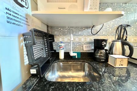 Studio para alugar com 25m², 1 quarto e sem vagaCozinha