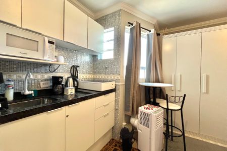 Studio para alugar com 25m², 1 quarto e sem vagaCozinha