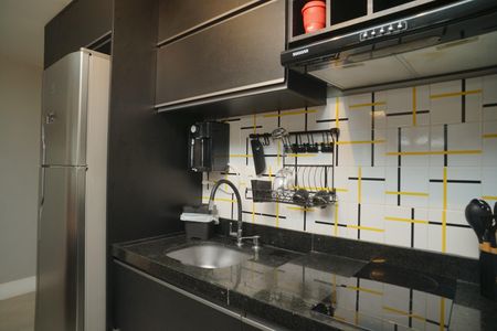 Studio à venda com 38m², 1 quarto e 1 vaga Studio à venda com 38m², 1 quarto e 1 vagaDetalhe da cozinha