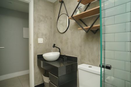 Studio à venda com 38m², 1 quarto e 1 vaga Studio à venda com 38m², 1 quarto e 1 vagaBanheiro