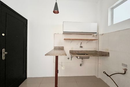 Studio para alugar com 30m², 1 quarto e sem vagaCozinha 