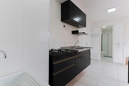 Apartamento para alugar com 34m², 1 quarto e sem vaga Apartamento para alugar com 34m², 1 quarto e sem vagaCozinha e área de serviço