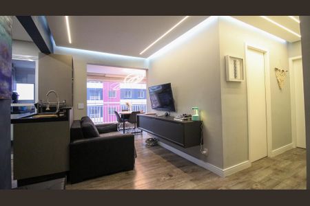 Sala de apartamento à venda com 2 quartos, 65m² em Vila Ema, São Paulo