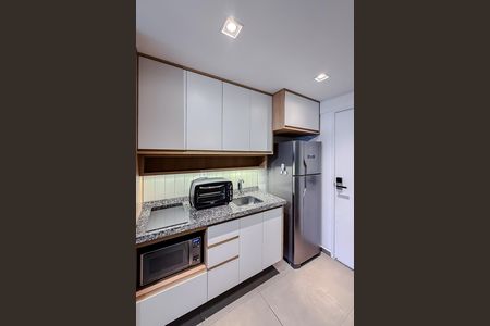 Studio para alugar com 28m², 1 quarto e sem vaga Studio para alugar com 28m², 1 quarto e sem vagaCozinha