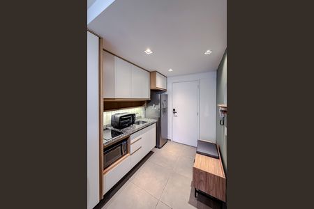 Studio para alugar com 28m², 1 quarto e sem vaga Studio para alugar com 28m², 1 quarto e sem vagaCozinha