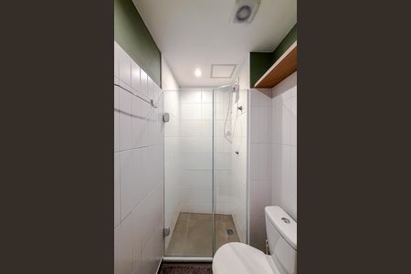 Studio para alugar com 28m², 1 quarto e sem vaga Studio para alugar com 28m², 1 quarto e sem vagaBanheiro