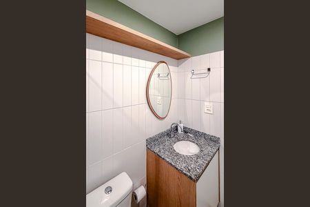 Studio para alugar com 28m², 1 quarto e sem vaga Studio para alugar com 28m², 1 quarto e sem vagaBanheiro