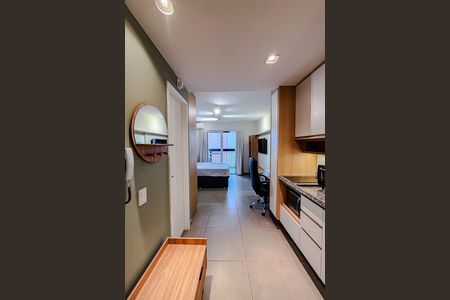 Studio para alugar com 28m², 1 quarto e sem vaga Studio para alugar com 28m², 1 quarto e sem vagaCozinha