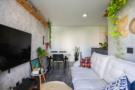 Sala de apartamento à venda com 2 quartos, 55m² em Jardim Caboré, São Paulo