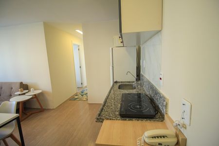 Cozinha de apartamento à venda com 2 quartos, 45m² em Brás, São Paulo