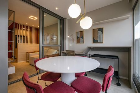 Varanda de apartamento à venda com 1 quarto, 44m² em Paraíso, São Paulo