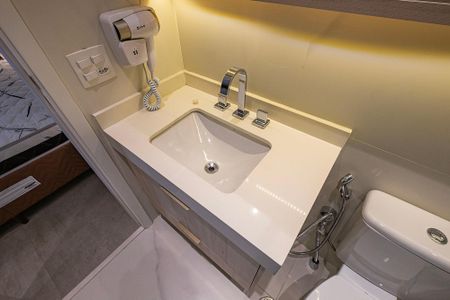 Apartamento à venda com 44m², 1 quarto e 1 vaga Apartamento à venda com 44m², 1 quarto e 1 vagaBanheiro da Suíte