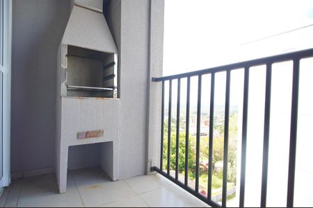 Varanda da Sala de apartamento à venda com 2 quartos, 63m² em Rondônia, Novo Hamburgo