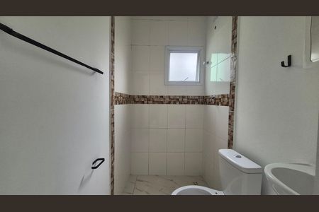 Banheiro  de apartamento para alugar com 1 quarto, 34m² em Bangu, Santo André