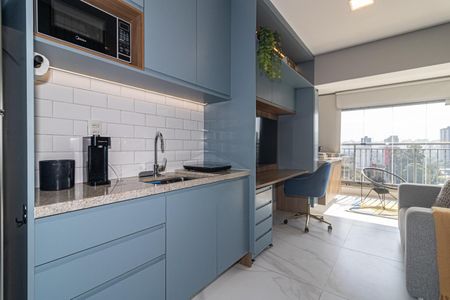 Studio para alugar com 35m², 1 quarto e sem vaga Studio para alugar com 35m², 1 quarto e sem vagaCozinha