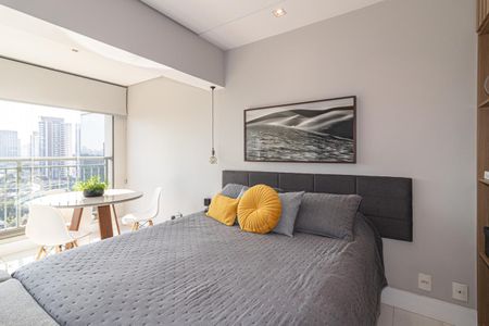 Studio de kitnet/studio para alugar com 1 quarto, 35m² em Indianópolis, São Paulo