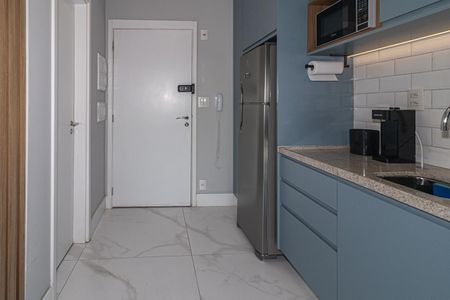 Studio para alugar com 35m², 1 quarto e sem vaga Studio para alugar com 35m², 1 quarto e sem vagaCozinha